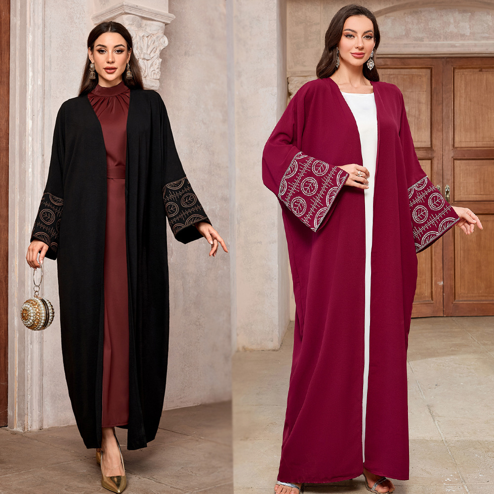 New Muslim Fashion Elegant Emb - Street Fashion Dubai ulasan dan harga