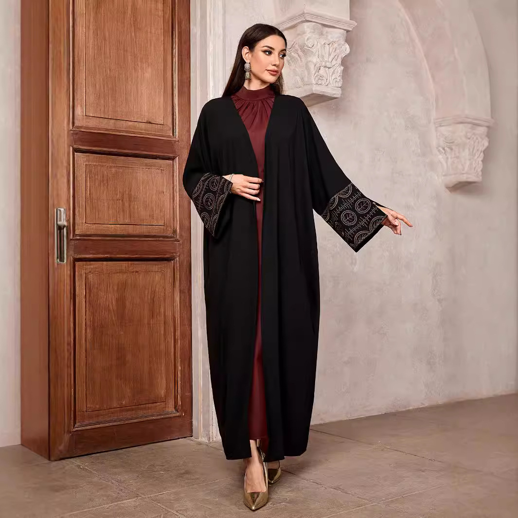New Muslim Fashion Elegant Emb - Street Fashion Dubai ulasan dan harga