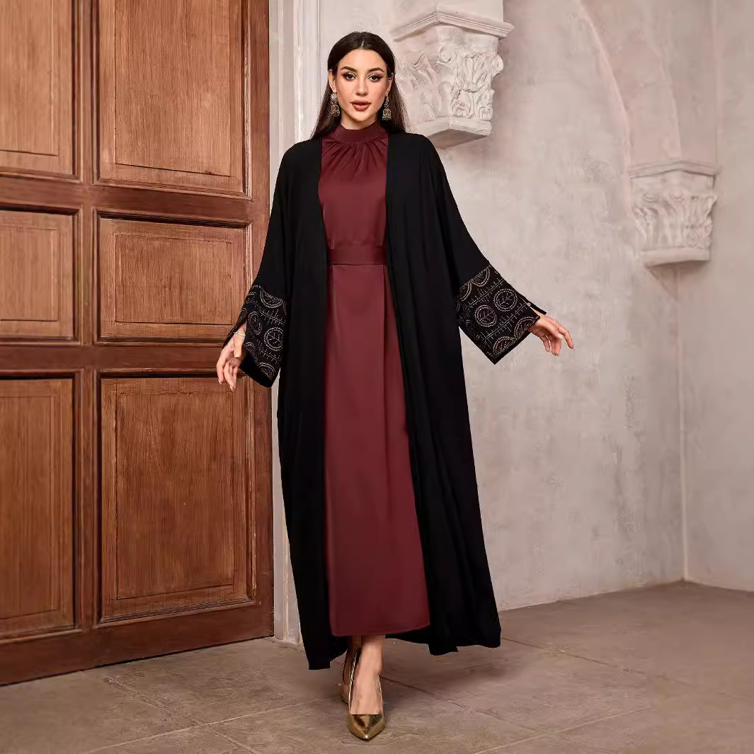 New Muslim Fashion Elegant Emb - Street Fashion Dubai ulasan dan harga