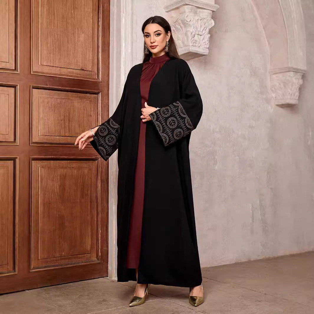 New Muslim Fashion Elegant Emb - Street Fashion Dubai ulasan dan harga