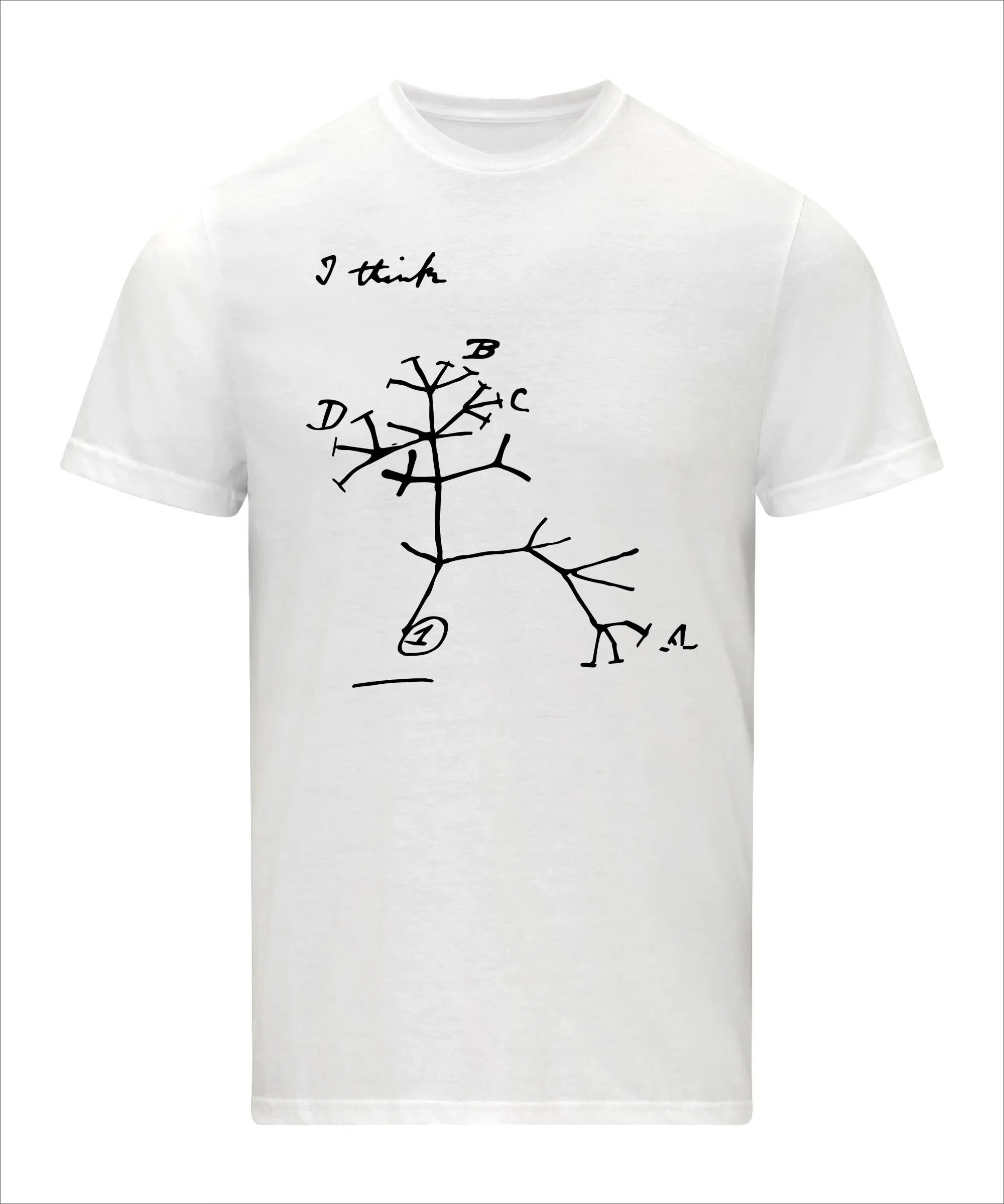 Darwin Tree of Life T Shirt Wh - Street Fashion Evolution ulasan dan harga