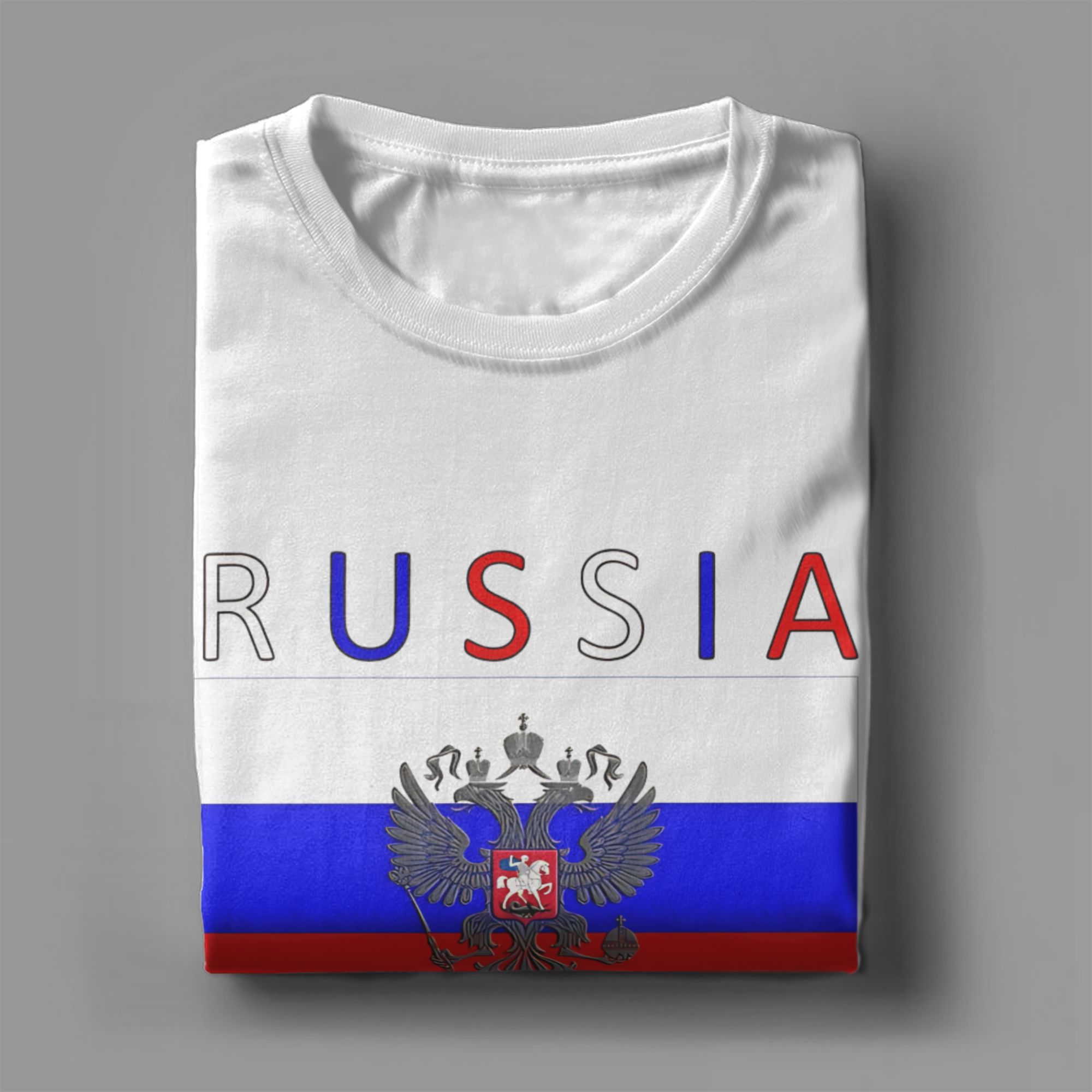 Russia Flag T Shirt  Fashion T - Street Fashion Russia ulasan dan harga