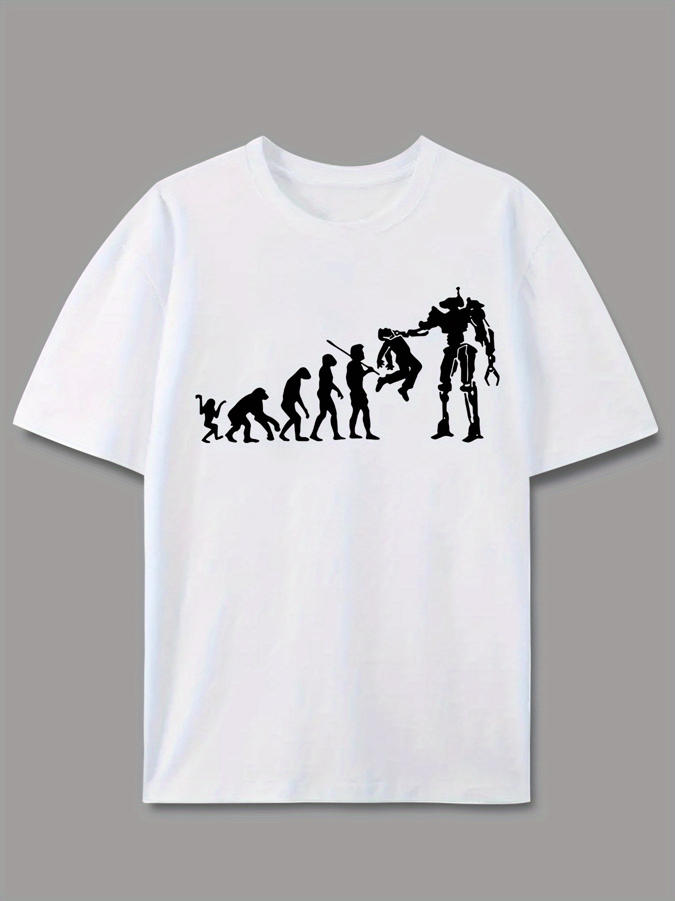 Robot Evolution Graphic Printi - Street Fashion Evolution ulasan dan harga
