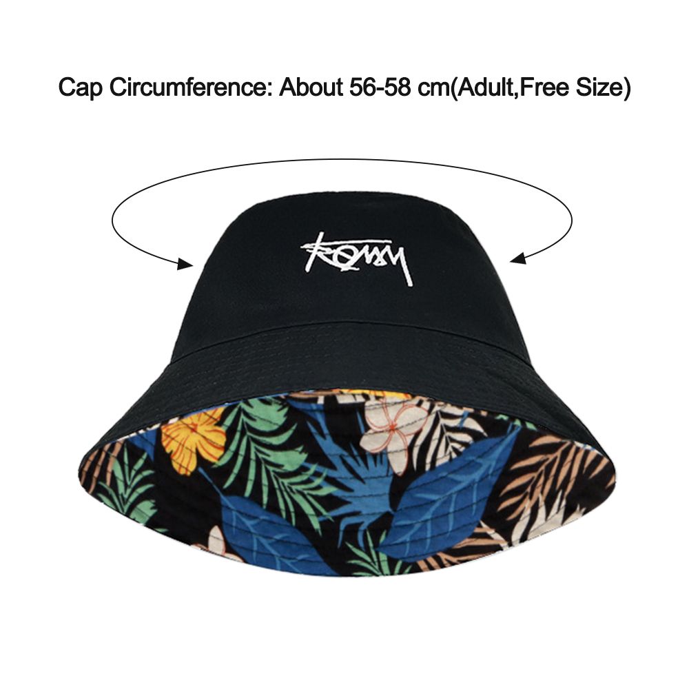 Men Women Summer Basin Cap Hip - Bucket Hat Embroidered ulasan dan harga