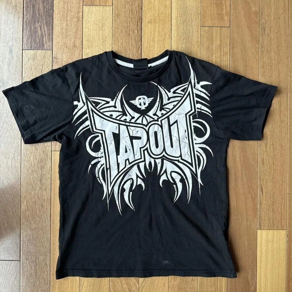 Trendy Street Style Printed Sh - Street Fashion Graffiti ulasan dan harga