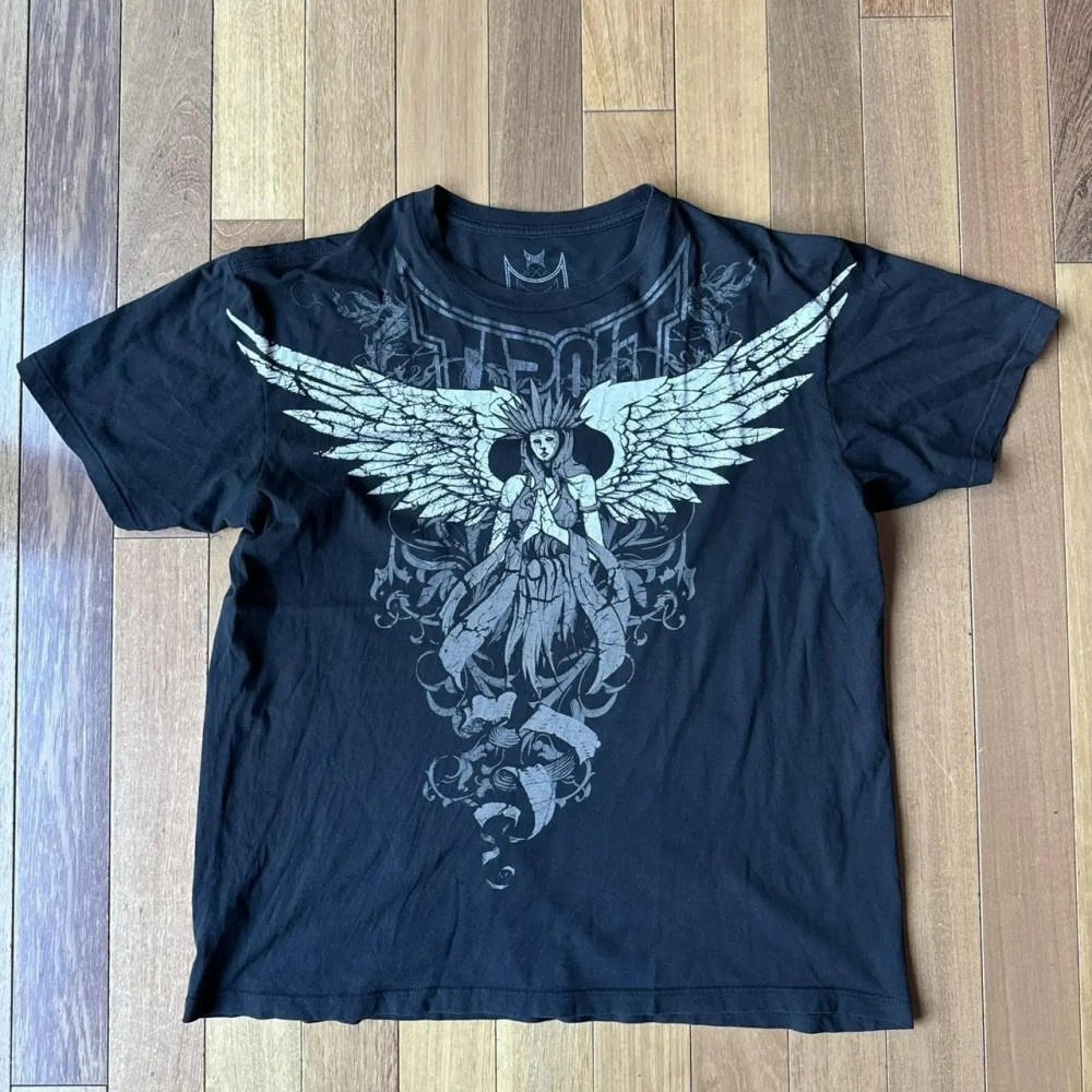 Trendy Street Style Printed Sh - Street Fashion Graffiti ulasan dan harga