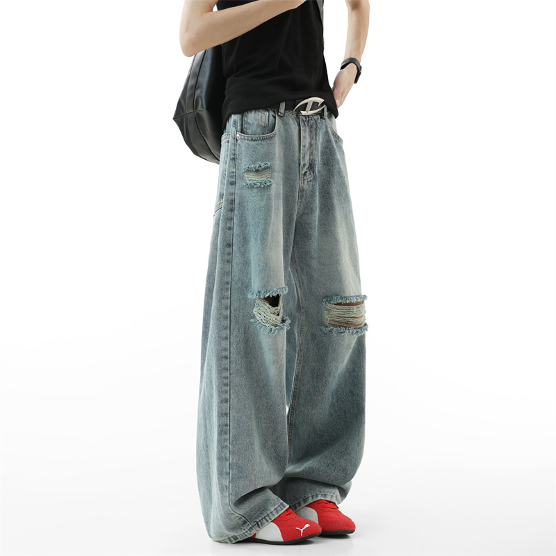 Ripped Jeans Men 2025 Autumn N - Street Fashion Fall 2025 ulasan dan harga