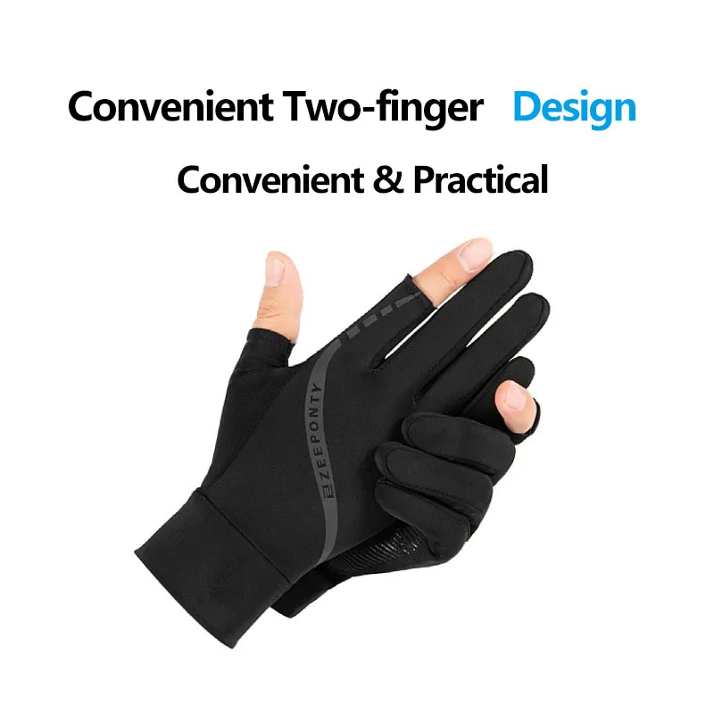 Men's Summer Ice Silk Cycling  - Street Fashion Gloves ulasan dan harga