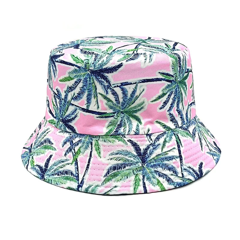 Four Seasons Polyester Cartoon - Bucket Hat Embroidered ulasan dan harga