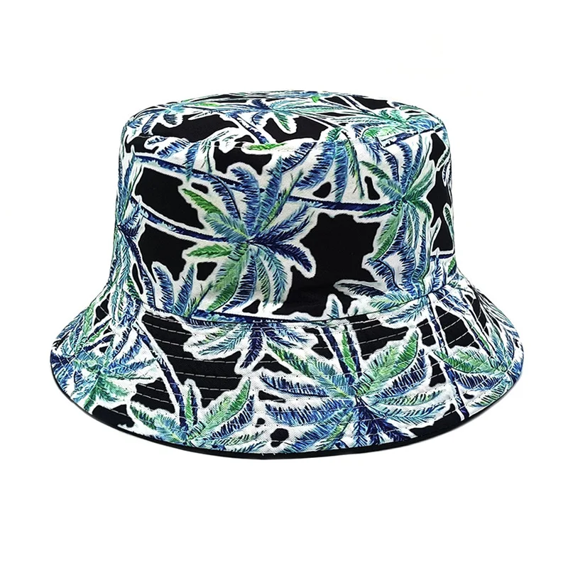 Four Seasons Polyester Cartoon - Bucket Hat Embroidered ulasan dan harga