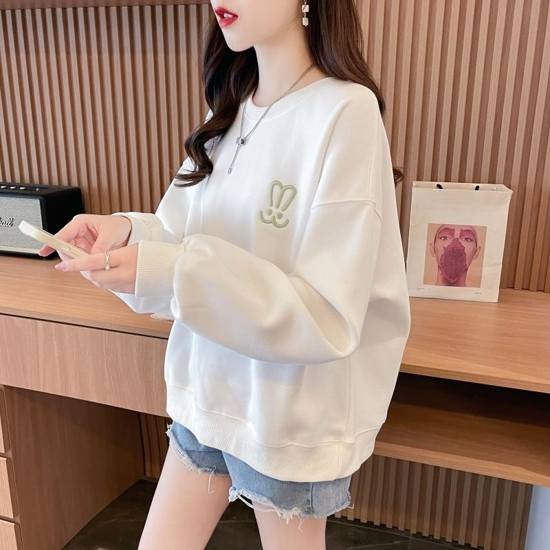 Women's Lightweight Oversized  - Oversized Crewneck Fleece ulasan dan harga