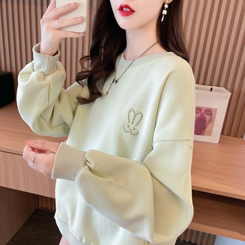 Women's Lightweight Oversized  - Oversized Crewneck Fleece ulasan dan harga