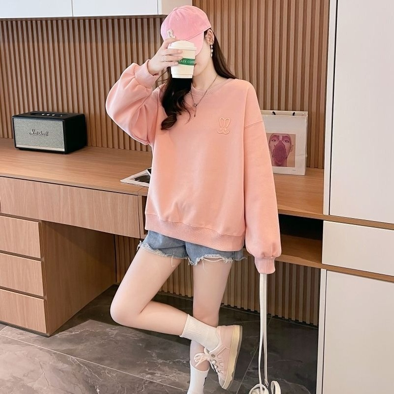 Women's Lightweight Oversized  - Oversized Crewneck Fleece ulasan dan harga