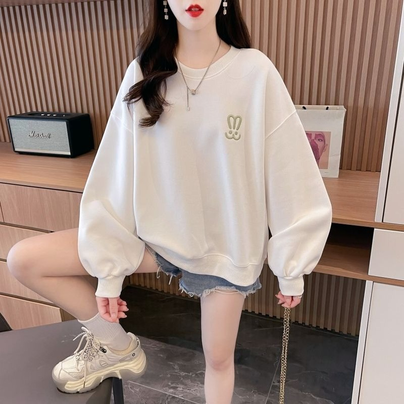 Women's Lightweight Oversized  - Oversized Crewneck Fleece ulasan dan harga