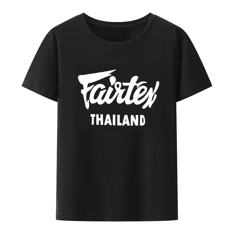 Fairtex Thailand T-Shirt Black - Street Fashion Thailand ulasan dan harga