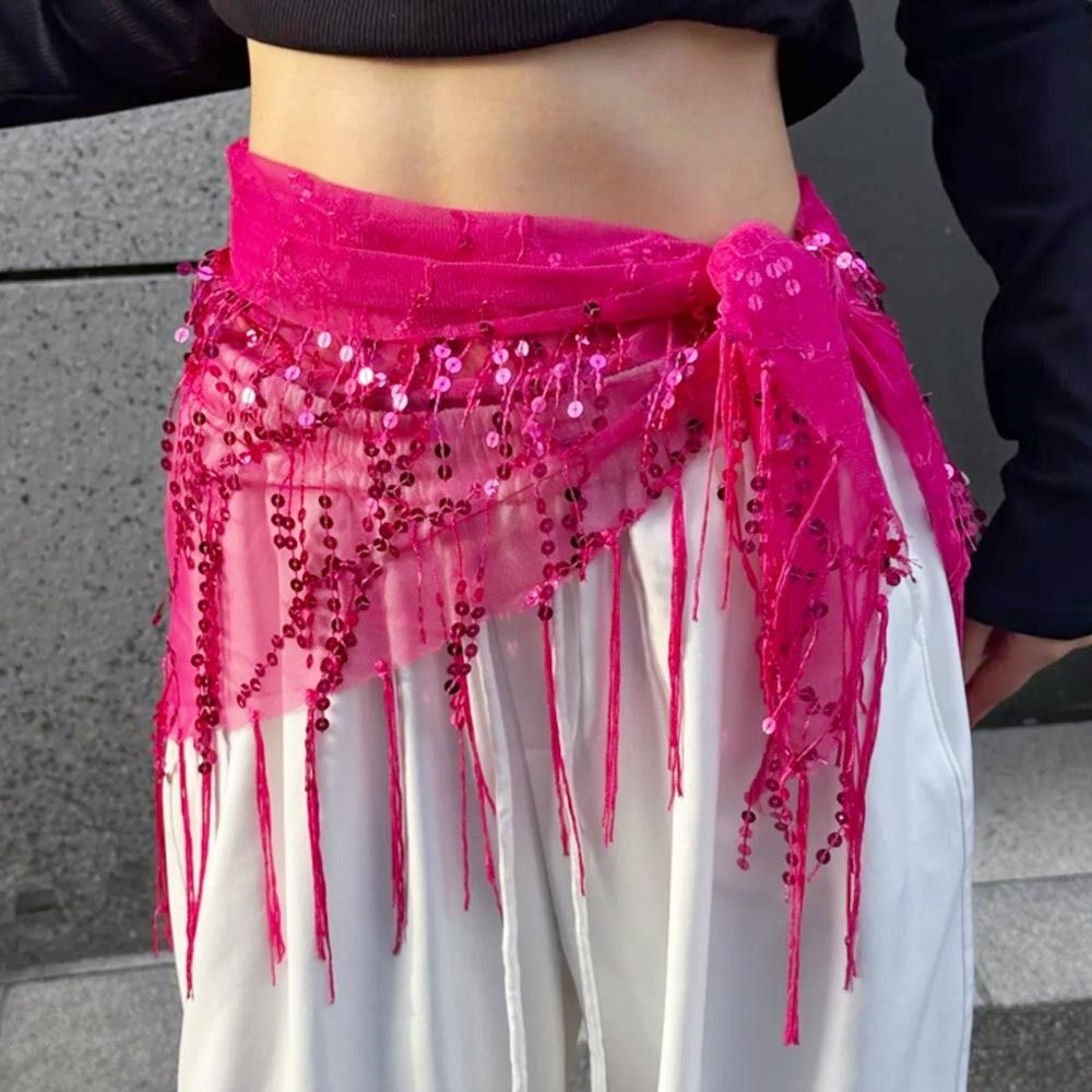 Fashion Sequins Belly Dance Be - Street Fashion Thailand ulasan dan harga