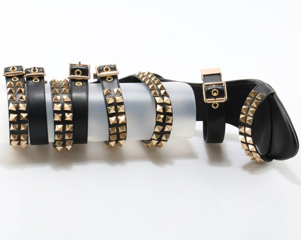 Summer Fashion Golden Rivet Le - Street Fashion Roma ulasan dan harga