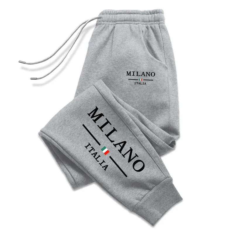 Milan Printed Mens Sweatpants  - Street Fashion Milan ulasan dan harga