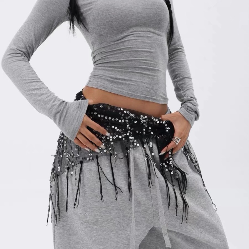 Fashion Sequins Belly Dance Be - Street Fashion Thailand ulasan dan harga