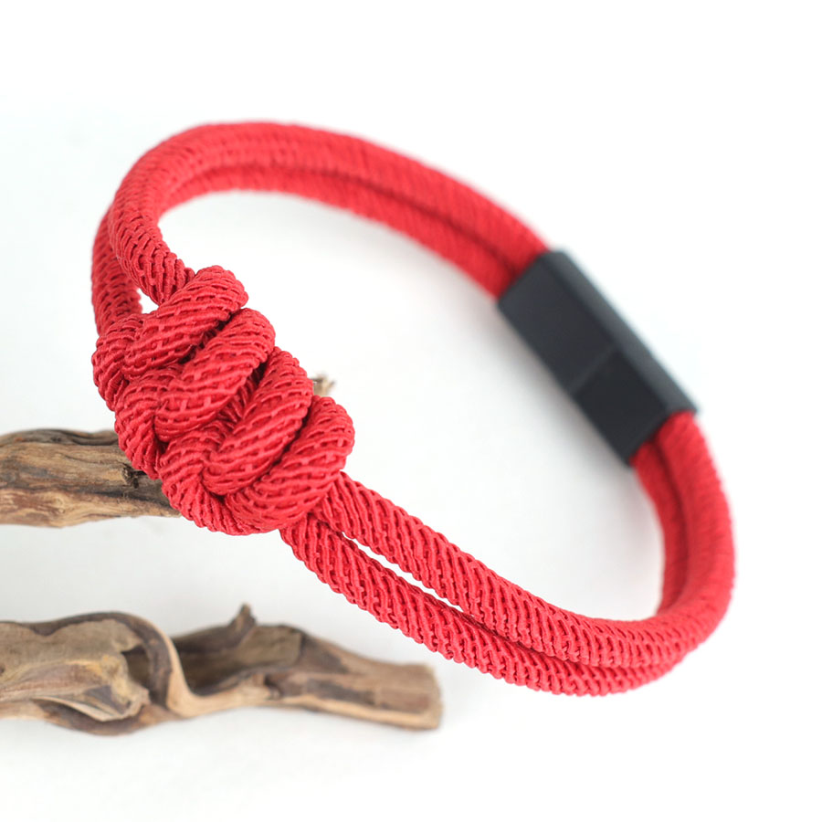 Stylish Men Rope Bracelet High - Street Fashion Milan ulasan dan harga