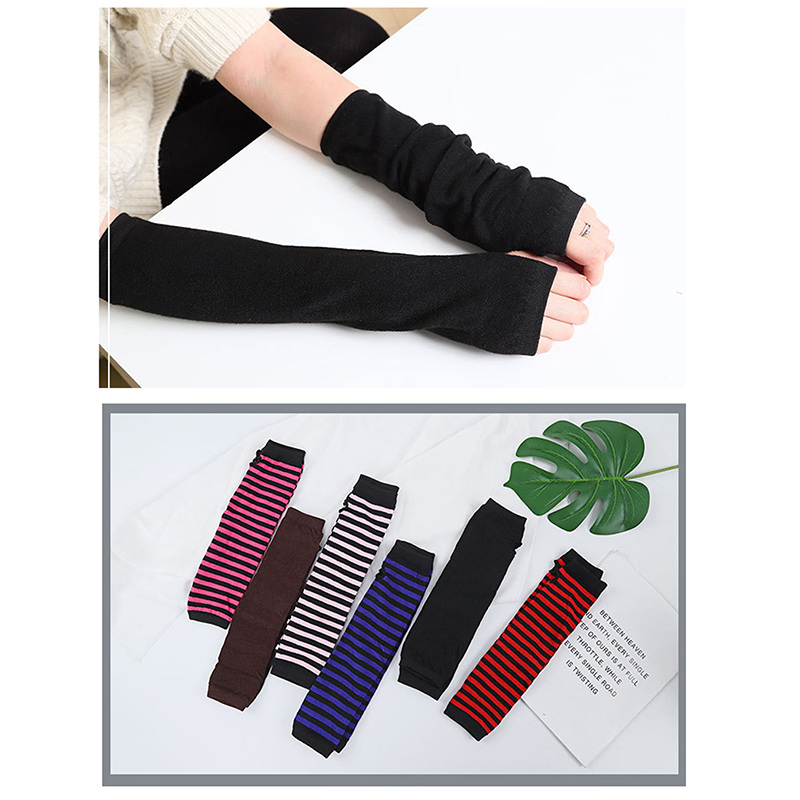 Winter Warm Long Sleeves Glove - Street Fashion Gloves ulasan dan harga
