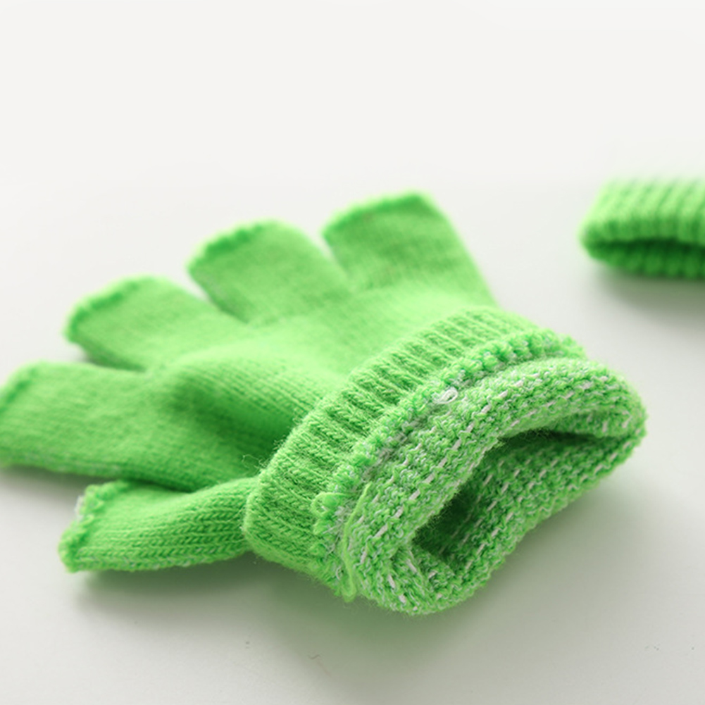 Winter Warm Stretch Knitted Fi - Street Fashion Gloves ulasan dan harga