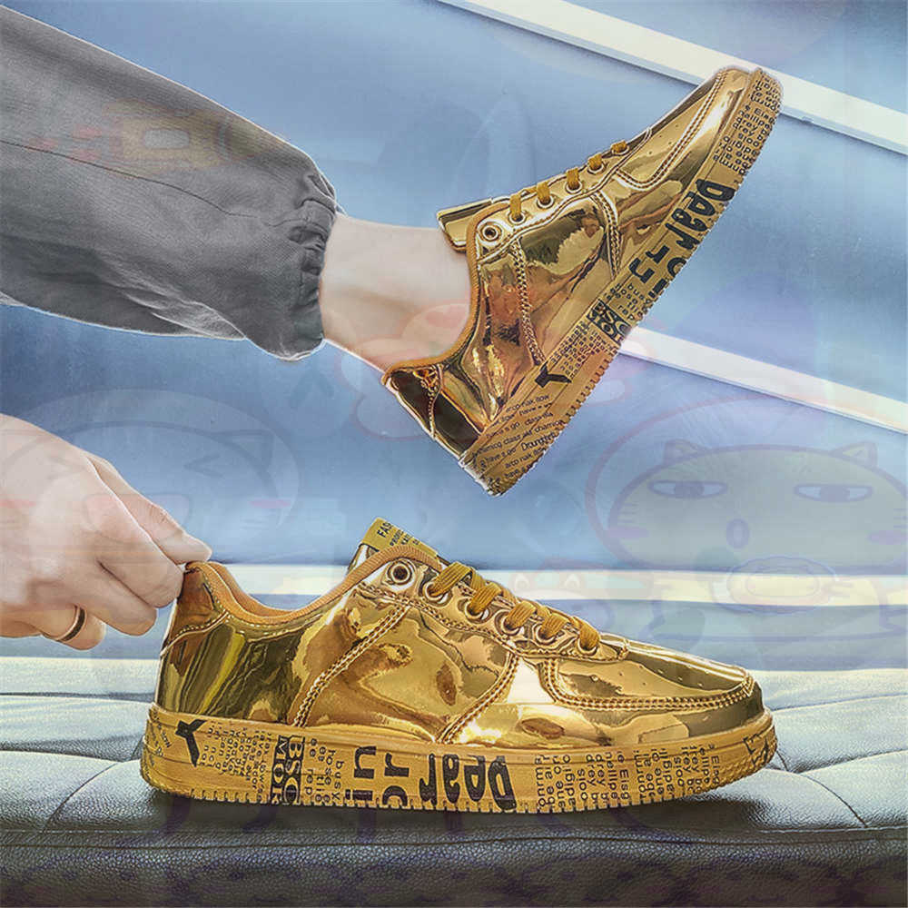 Round Foot Size 45 Sneakers Wh - Street Fashion Uk ulasan dan harga