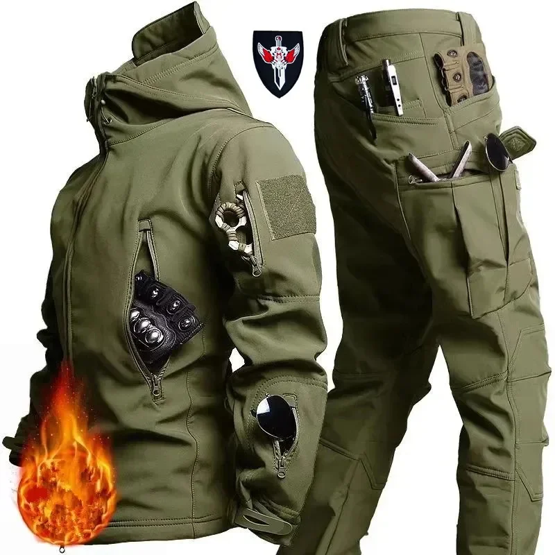 5XL 6XL Outdoor Skin Warmth Se - Camo Pattern Set ulasan dan harga