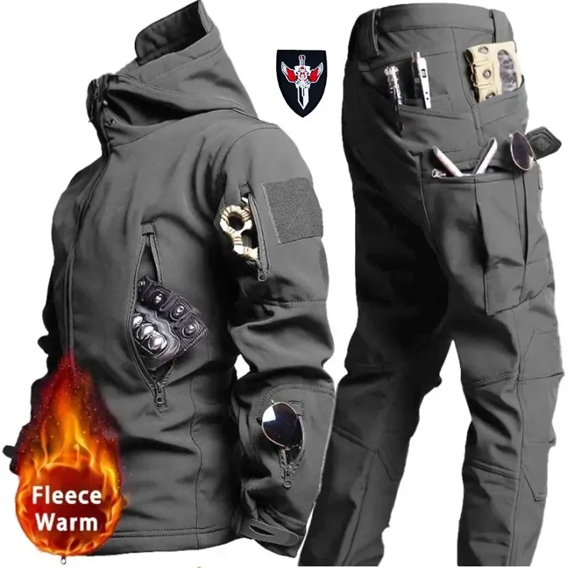 5XL 6XL Outdoor Skin Warmth Se - Camo Pattern Set ulasan dan harga