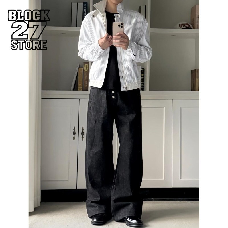 Mens Jeans Harajuku Summer Let - Street Fashion Graffiti ulasan dan harga
