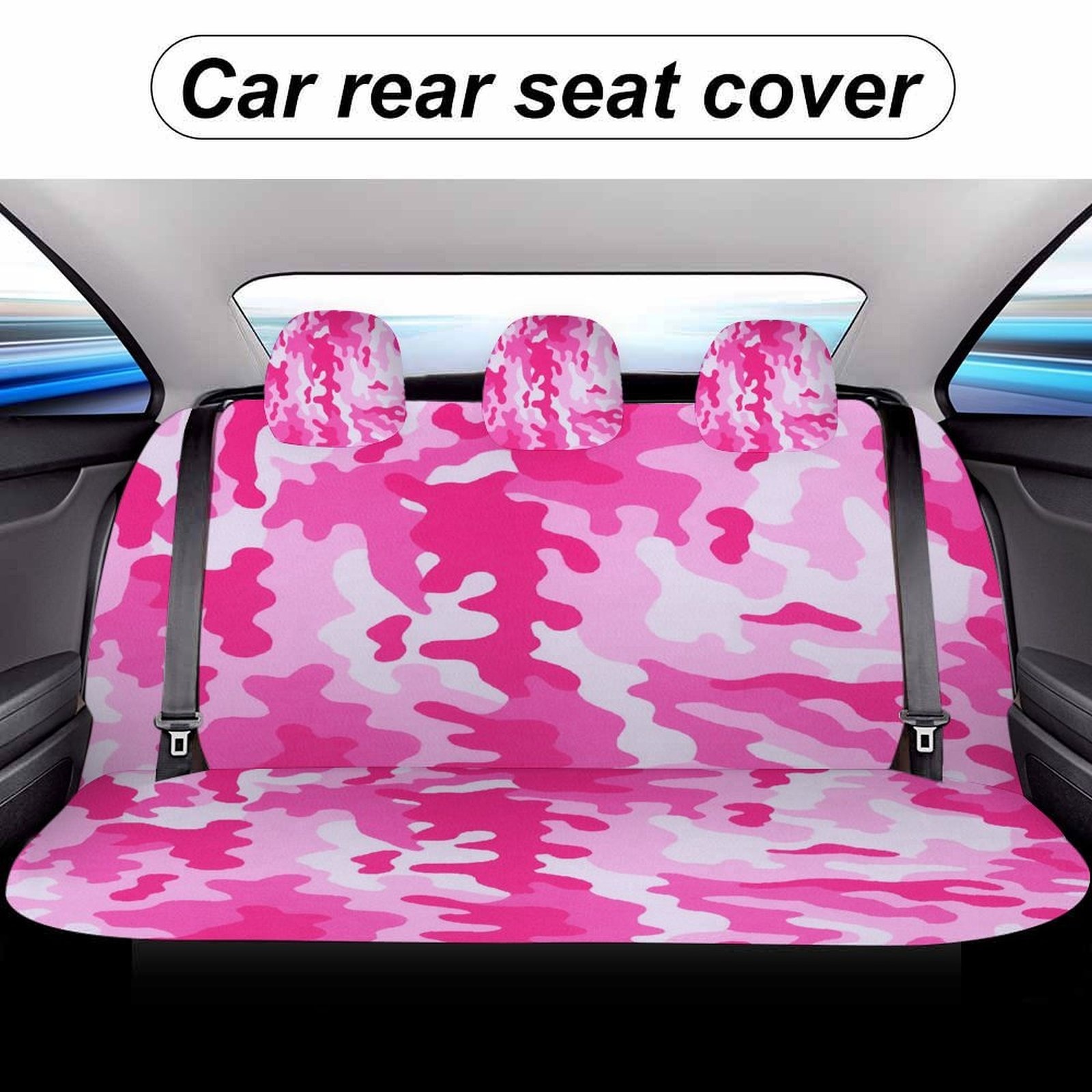 Pink Camo Pattern Car Seat Cov - Camo Pattern Set ulasan dan harga