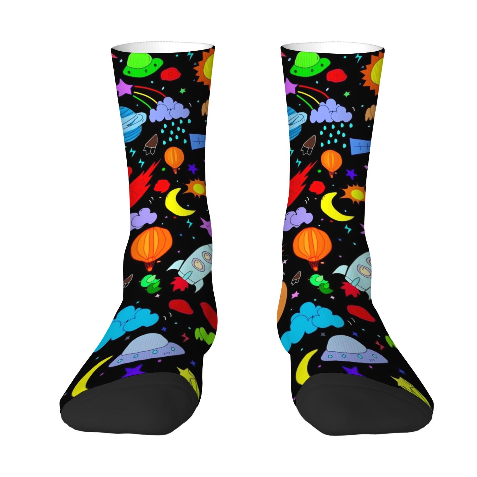 Cartoon Fun Earth Universe Pri - Quirky Street Fashion ulasan dan harga