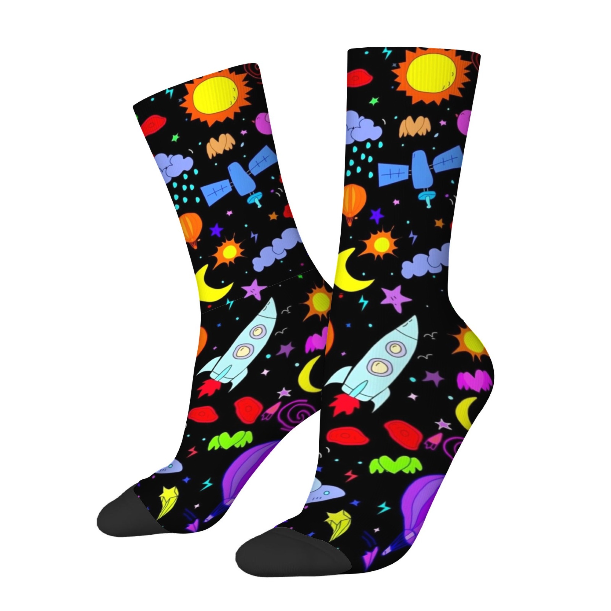 Cartoon Fun Earth Universe Pri - Quirky Street Fashion ulasan dan harga