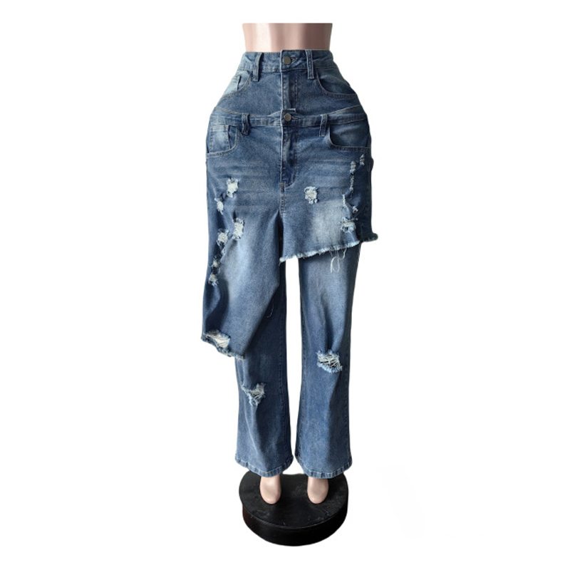 Fashion Denim Pants Women Stre - Street Fashion Fall 2025 ulasan dan harga