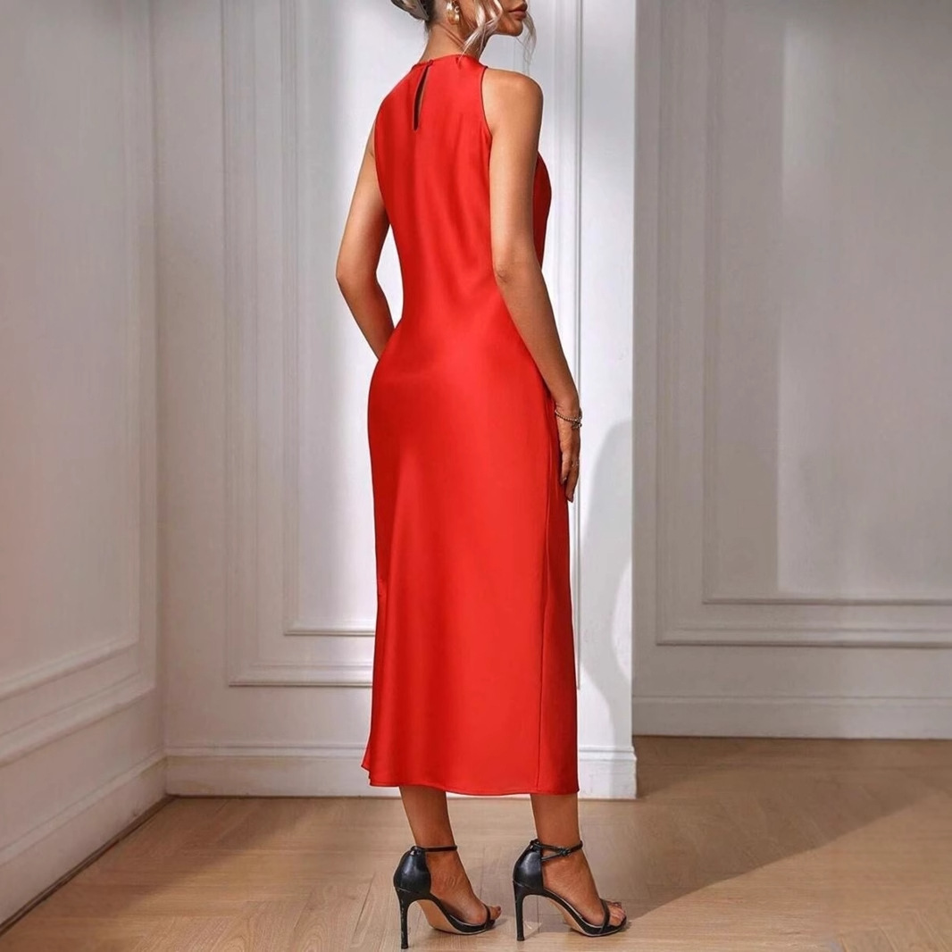 2026 Women Elegant Satin Sleev - Italy Fashion Street ulasan dan harga