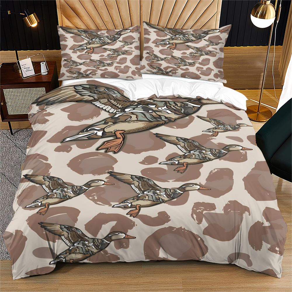 Flying Duck Duvet Cover Set Ca - Camo Pattern Set ulasan dan harga