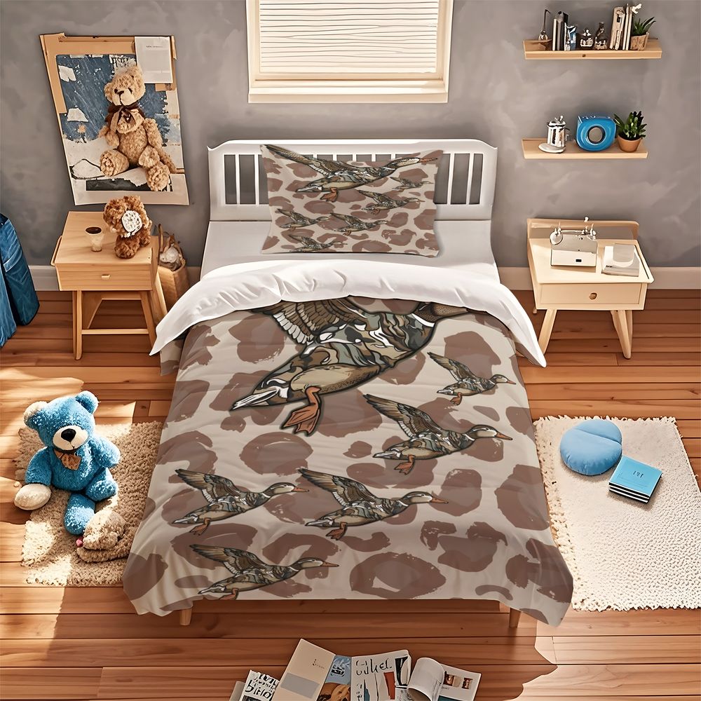 Flying Duck Duvet Cover Set Ca - Camo Pattern Set ulasan dan harga