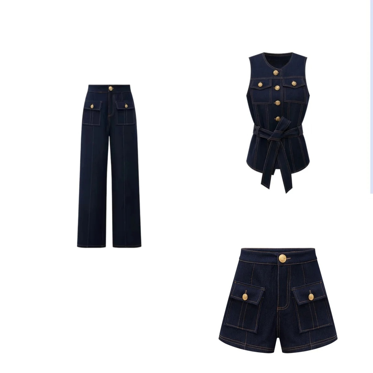 Y2K 2026 new button retro jean - Street Fashion Trends 2026 ulasan dan harga