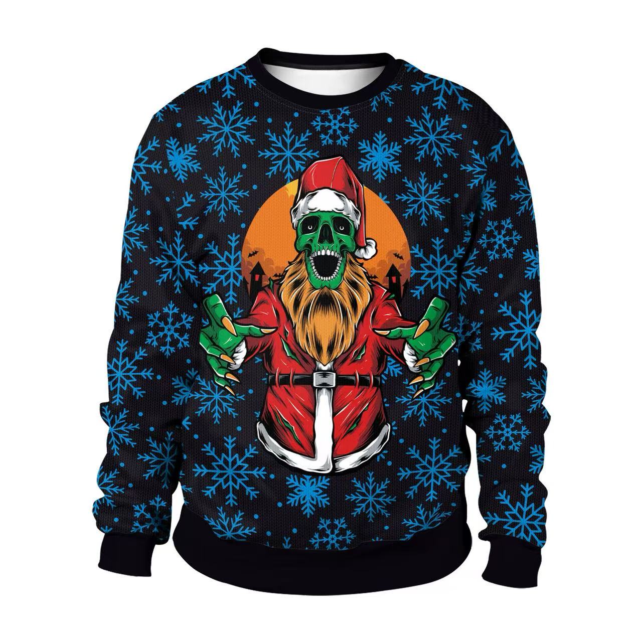 Farm Tractor Ugly Christmas Sw - Oversized Crewneck Fleece ulasan dan harga