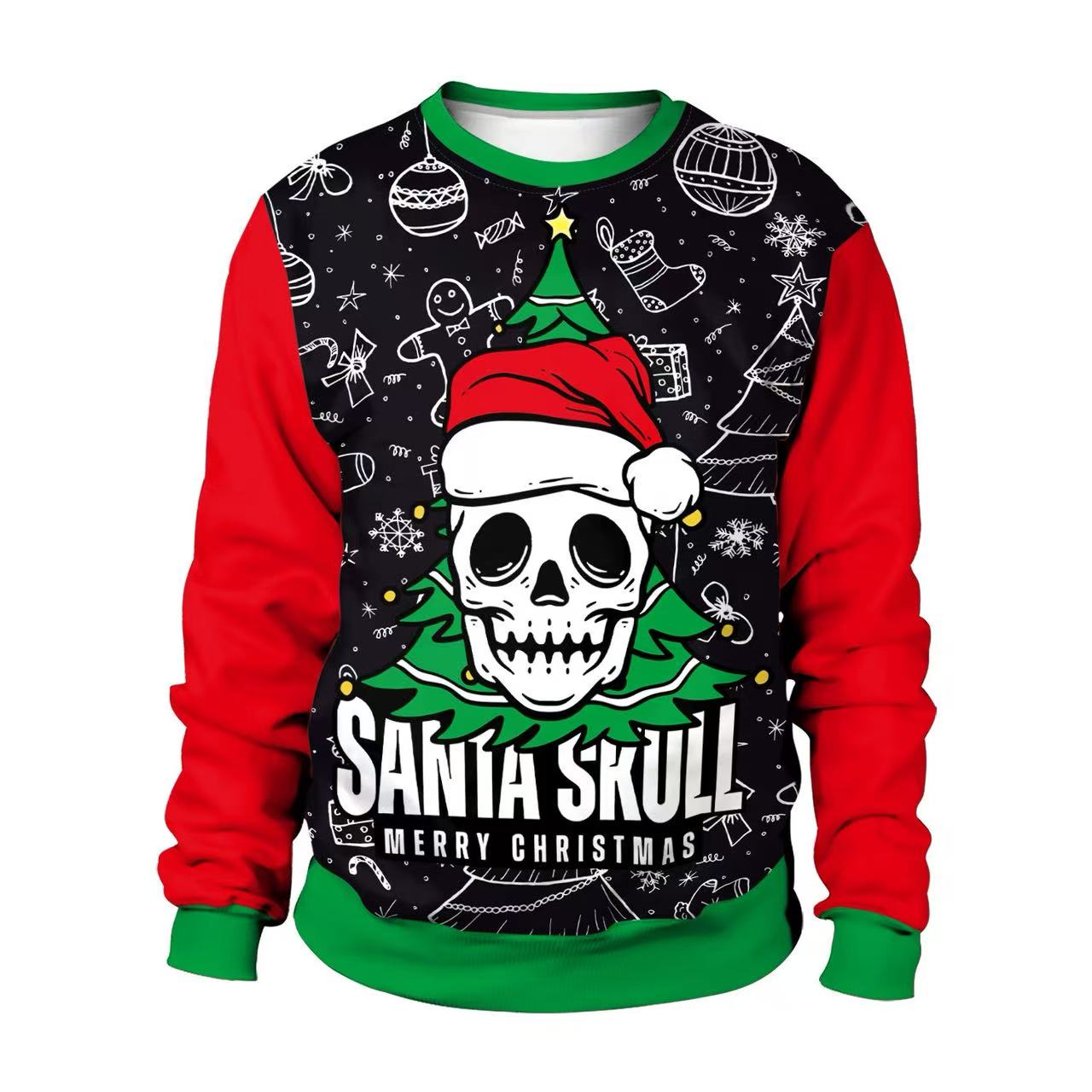 Farm Tractor Ugly Christmas Sw - Oversized Crewneck Fleece ulasan dan harga