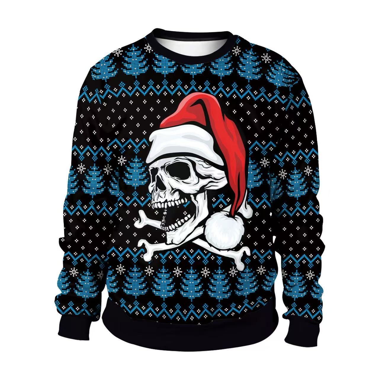 Farm Tractor Ugly Christmas Sw - Oversized Crewneck Fleece ulasan dan harga