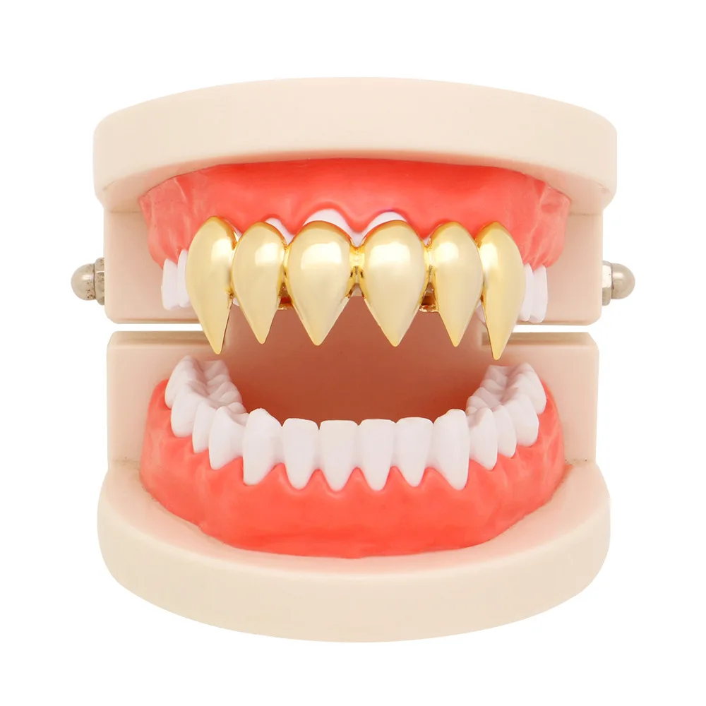 Teeth Grillz DJ Rock Vampire F - Street Fashion Loverboy Hat ulasan dan harga