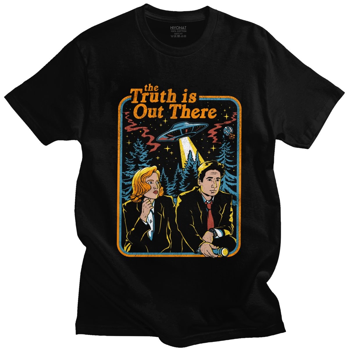 Vintage The X Files Alien Tshi - Street Fashion Types ulasan dan harga